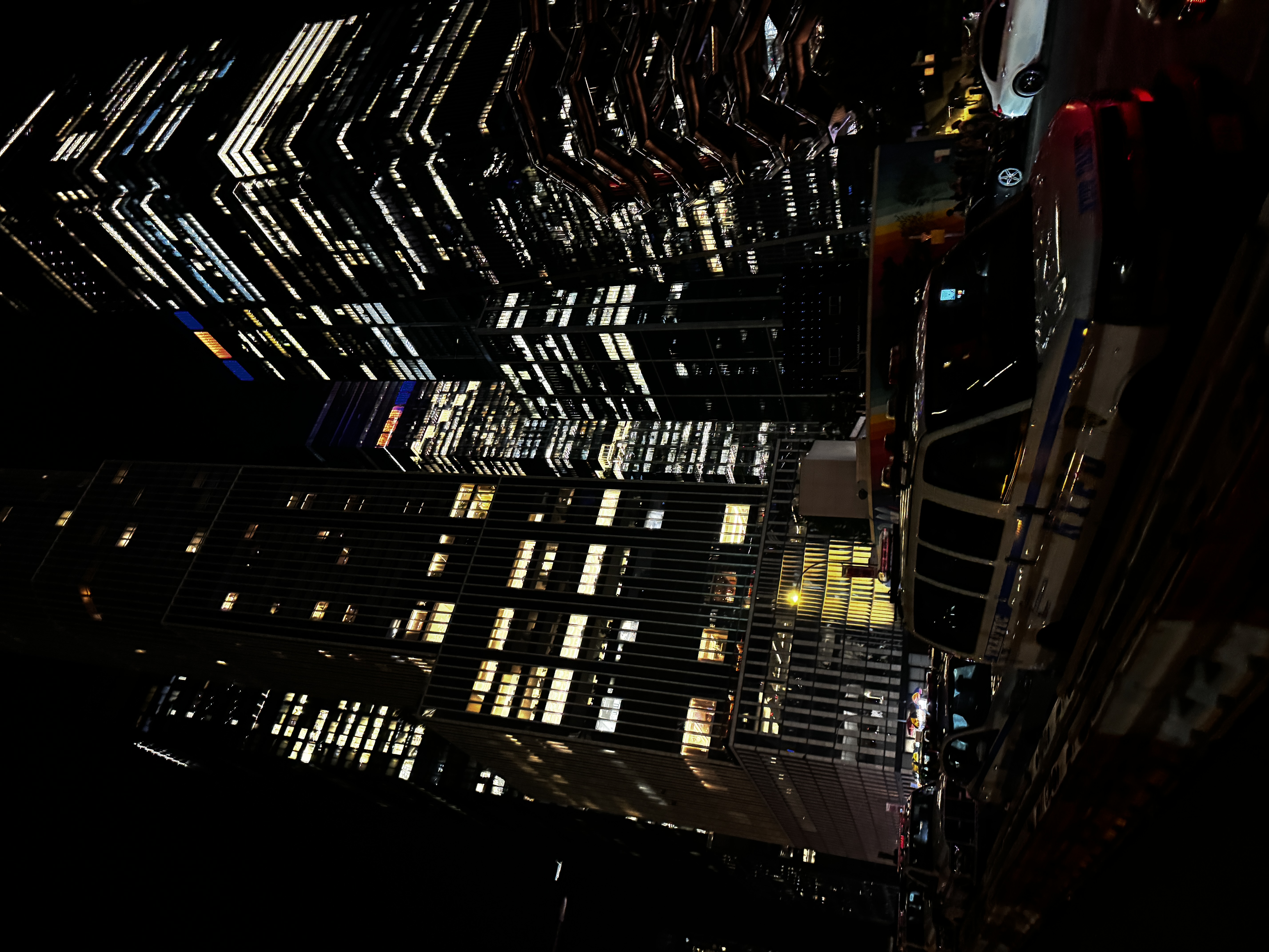 skylines at night